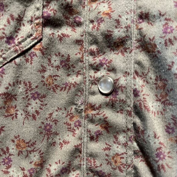 Étoile Isabel Marant Floral Tiered Midi Dress Cotton Size 3 Large - Picture 11 of 12